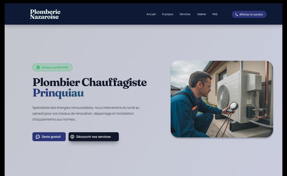 Site web réalisé par Maxooh